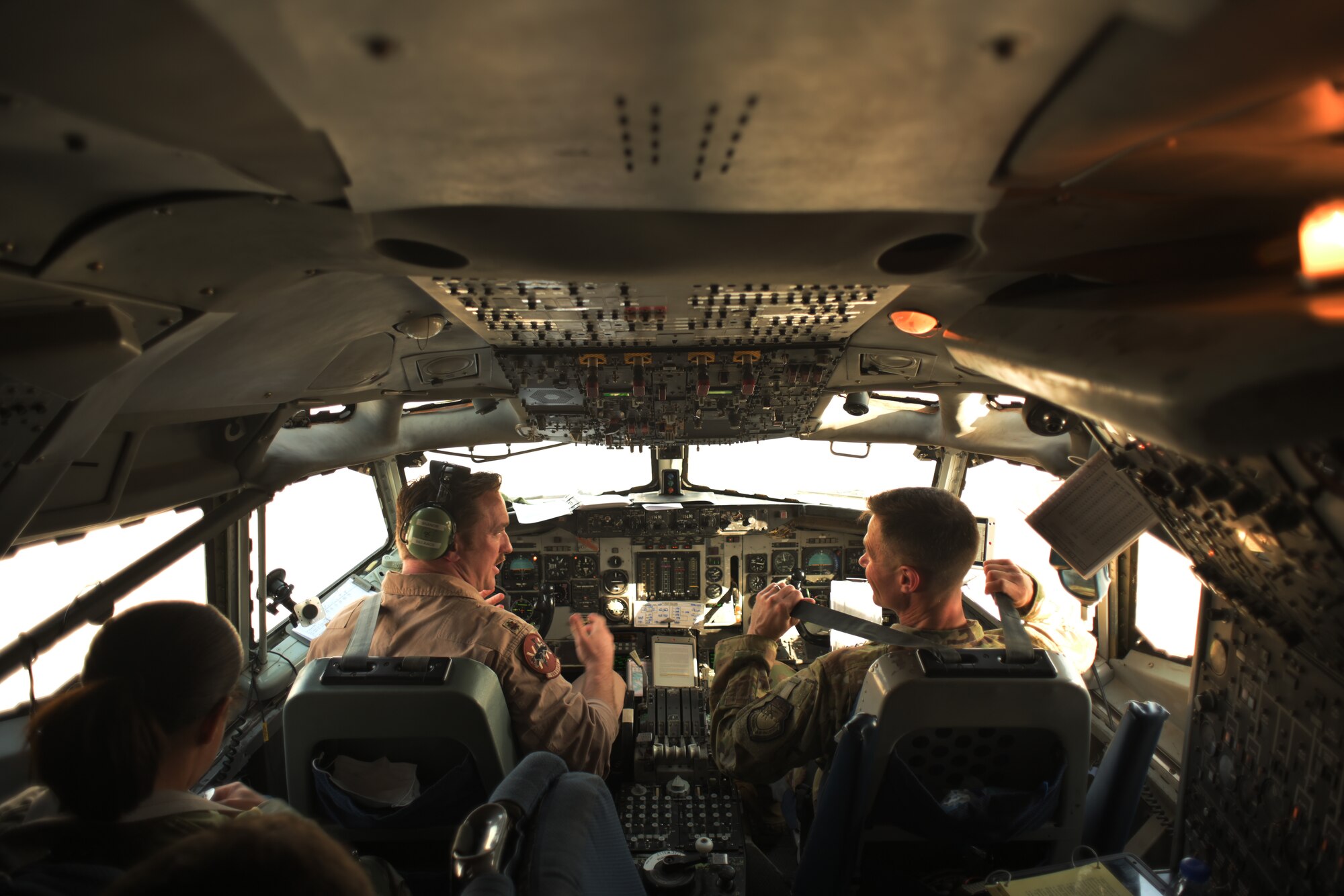 E-3 Sentry crew participates in Desert Mirage III.