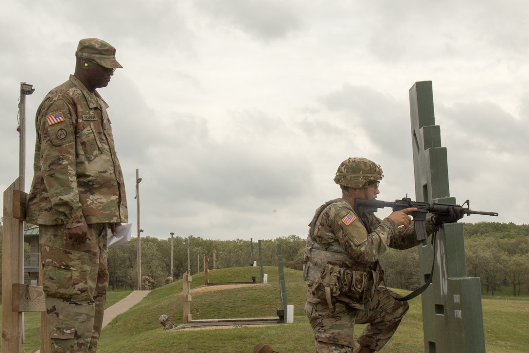 2021 U.S. Army Reserve Best Warrior Competition – M4 Carbine Qualification