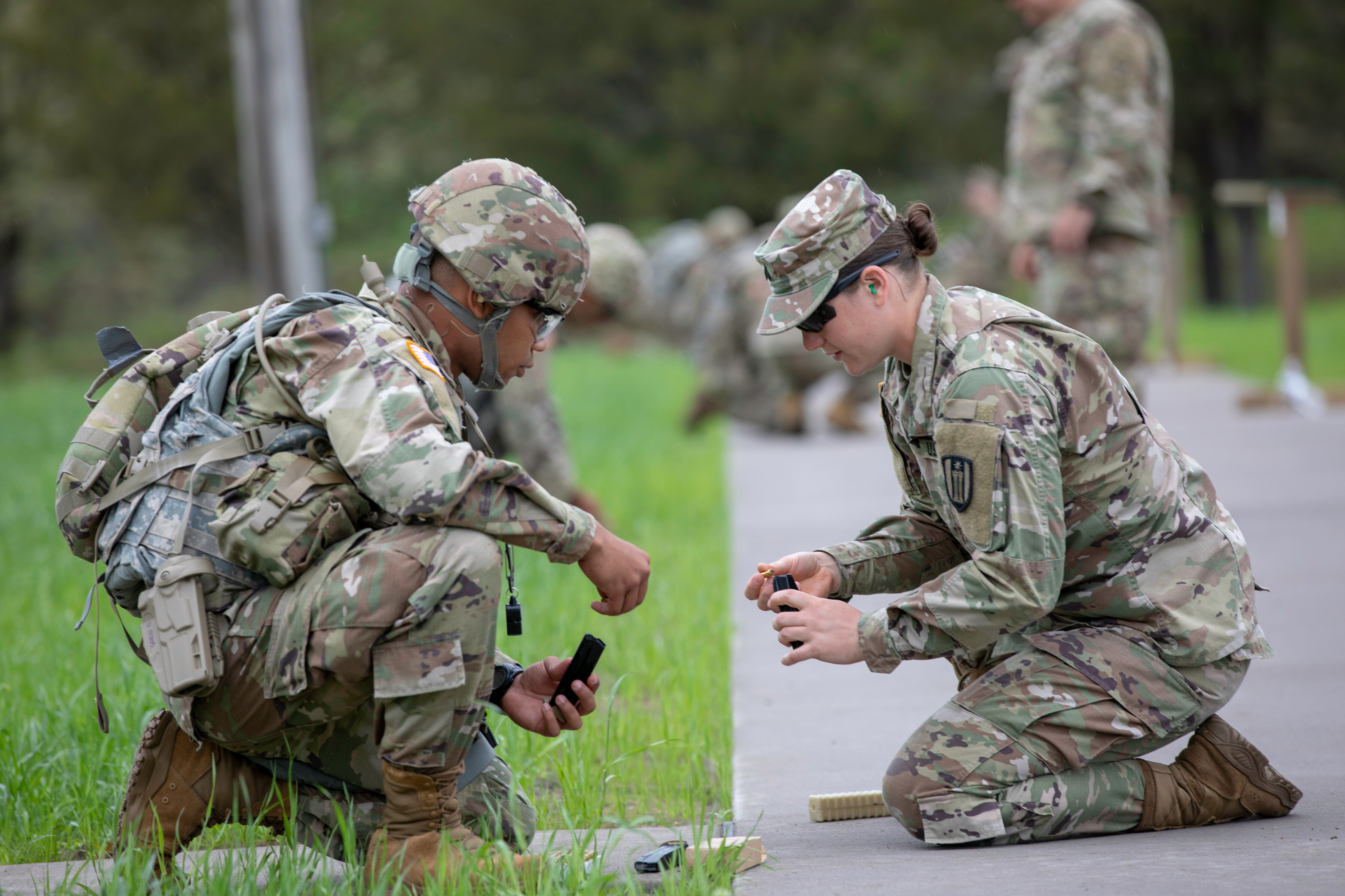 2021 U.S. Army Reserve Best Warrior Competition M17 Pistol Qualification
