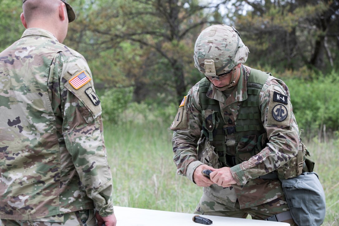 2021 U.S. Army Reserve Best Warrior Competition- Expert Soldiers Badge Weapons