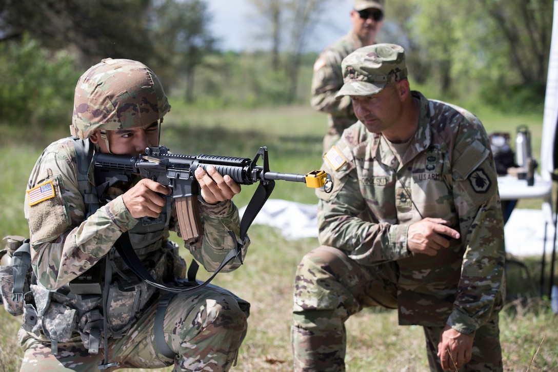 2021 U.S. Army Reserve Best Warrior Competition- Expert Soldiers Badge Weapons
