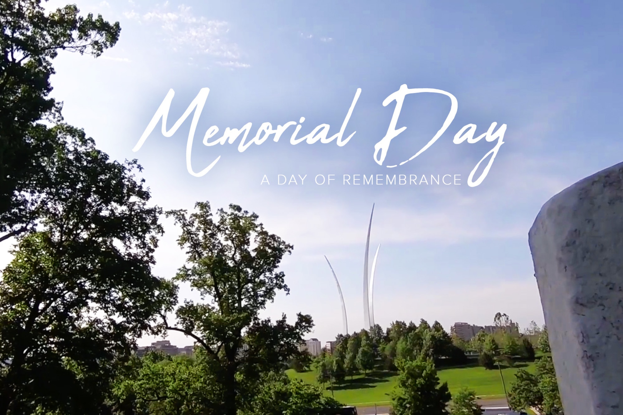 Memorial Day is upon us. During the parades, barbeques, fun in the sun, and time spent with friends and family, it may be easy to forget the true meaning of this day. (U.S. Air Force graphic by David Perry)