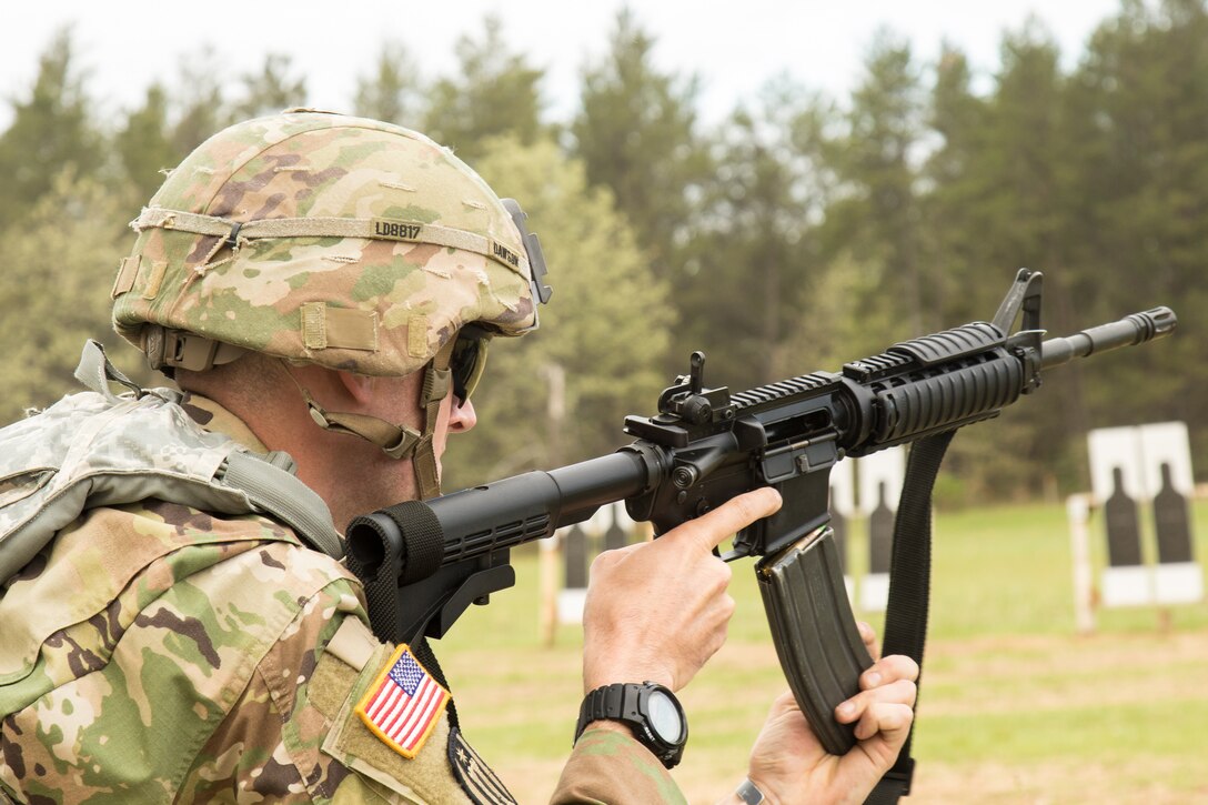 2021 U.S. Army Reserve Best Warrior Competition – M4 Carbine, Reflexive Fire