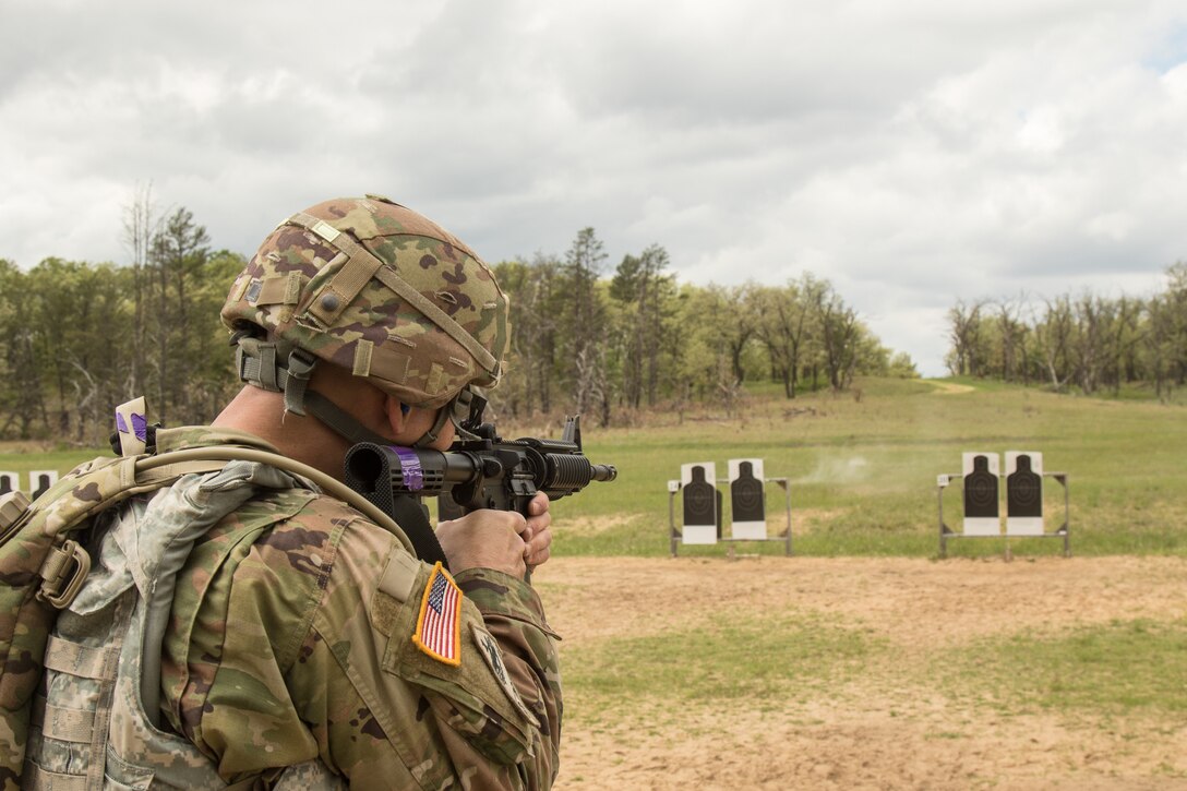 2021 U.S. Army Reserve Best Warrior Competition – M4 Carbine, Reflexive Fire