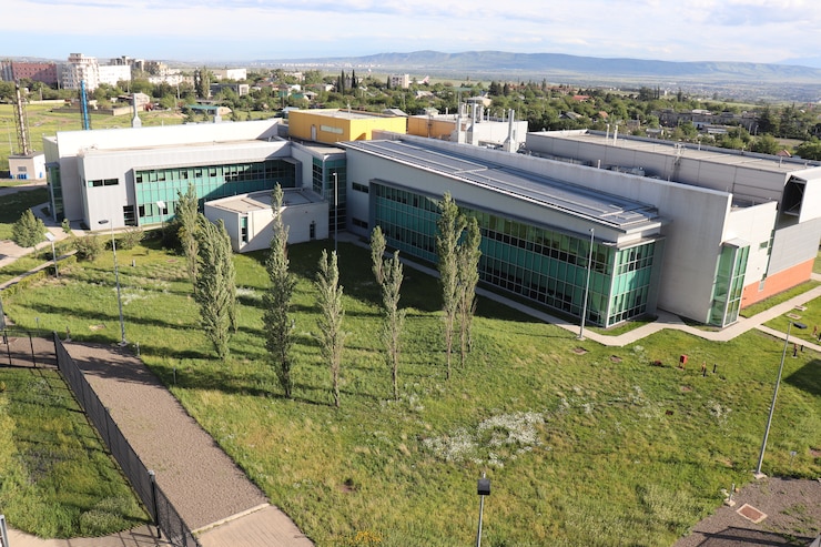 Richard M. Lugar Center for Public Health in the outskirts of Tbilisi, Georgia, home to the Georgian National Center for Disease Control and Prevention and U.S. Army Medical Research Directorate-Georgia