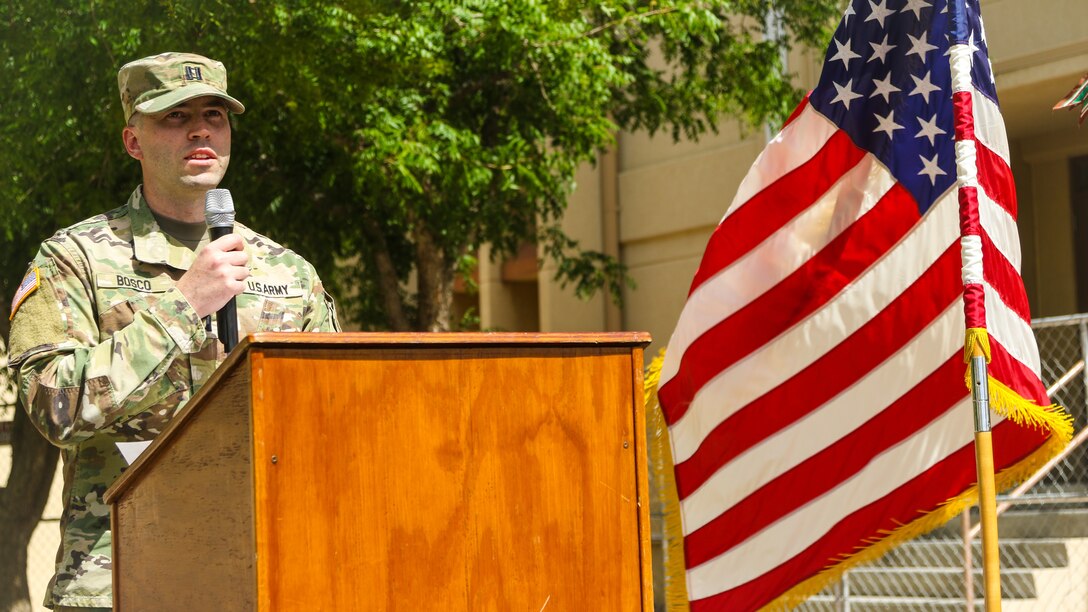 Passing the guidon: Stinger Battalion bids farewell to former commander, welcomes new commander