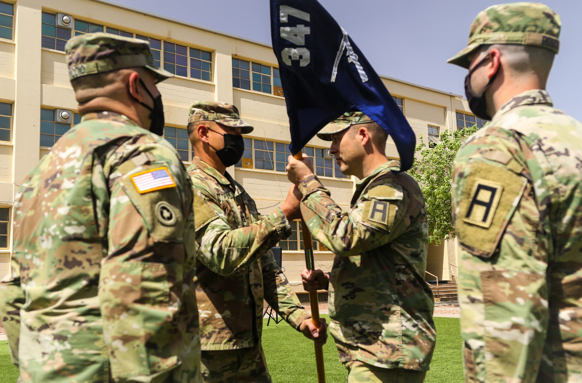 Passing the guidon: Stinger Battalion bids farewell to former commander, welcomes new commander