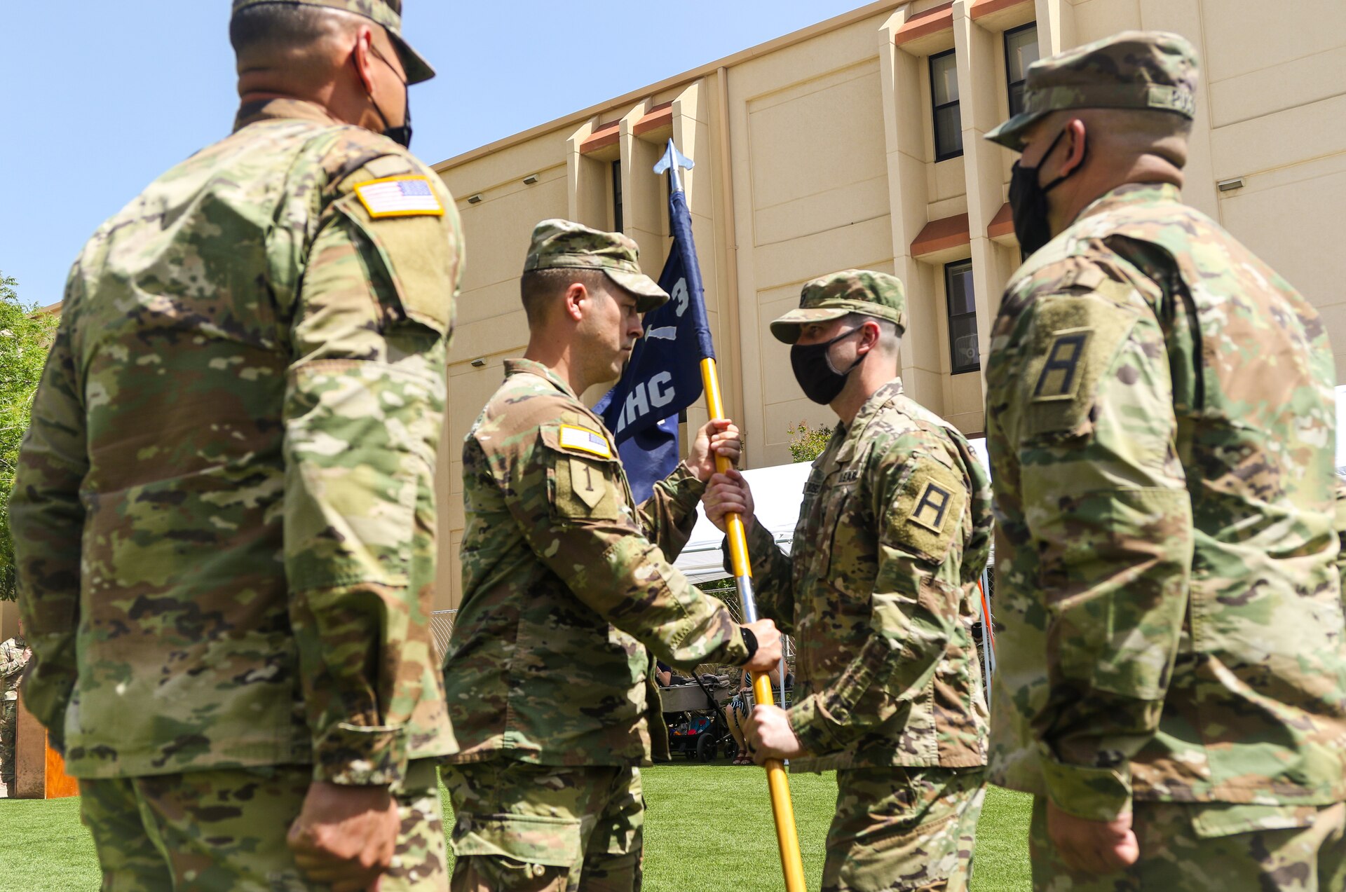 Passing the guidon: Stinger Battalion bids farewell to former commander, welcomes new commander