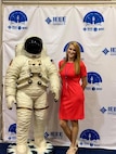 IMAGE: Bailey Heyman, systems engineer at Naval Surface Warfare Center Dahlgren Division , attends the Institute of Electrical and Electronics Engineers SoutheastCon 2019 in Huntsville. As a member of the student activities committee, Heyman created ethics and professional development competitions for college-age students.