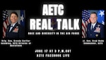 Graphic publicizing AETC Real Talk