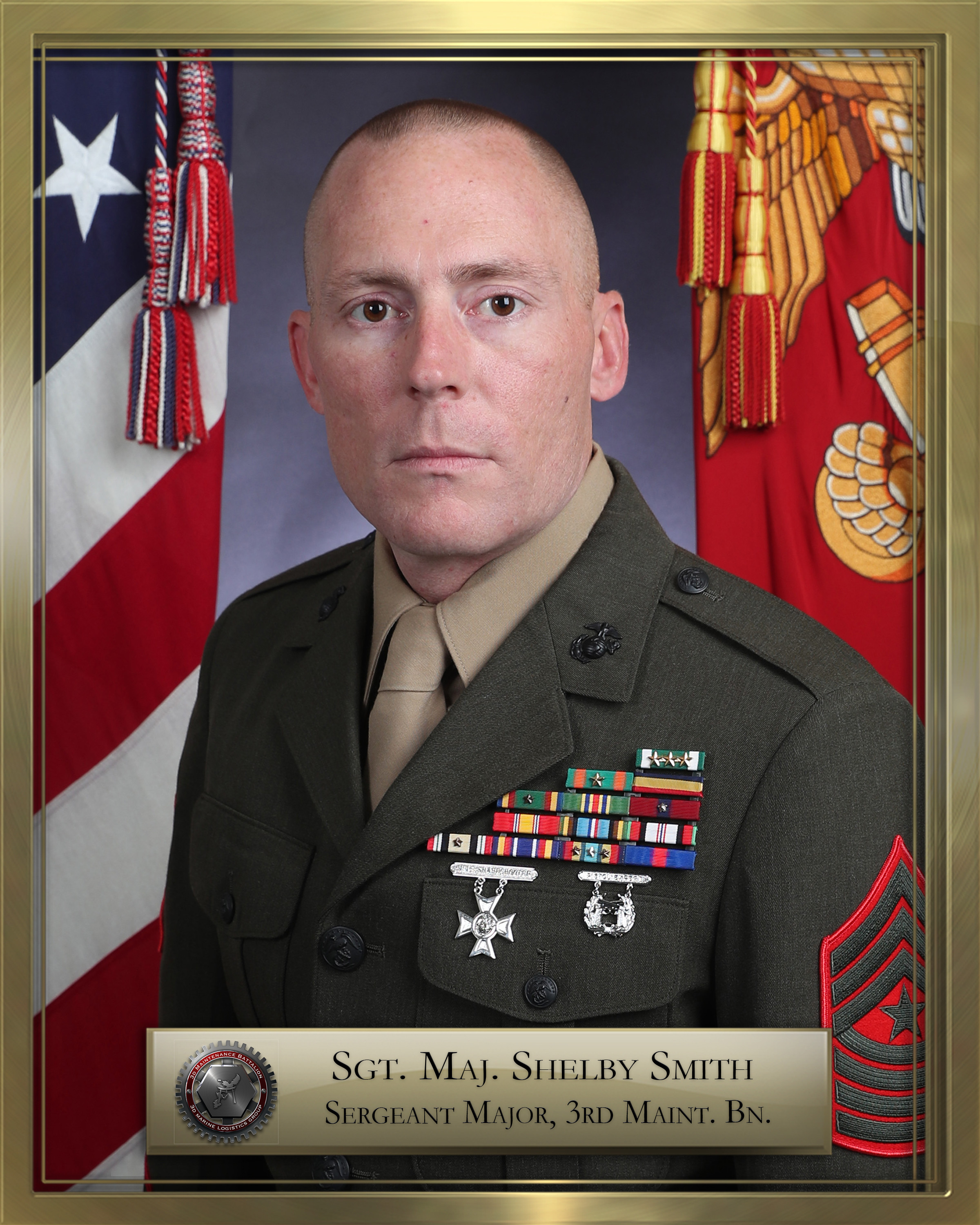 Sergeant Major Shelby S Smith 3d Marine Logistics Group Leaders Bio