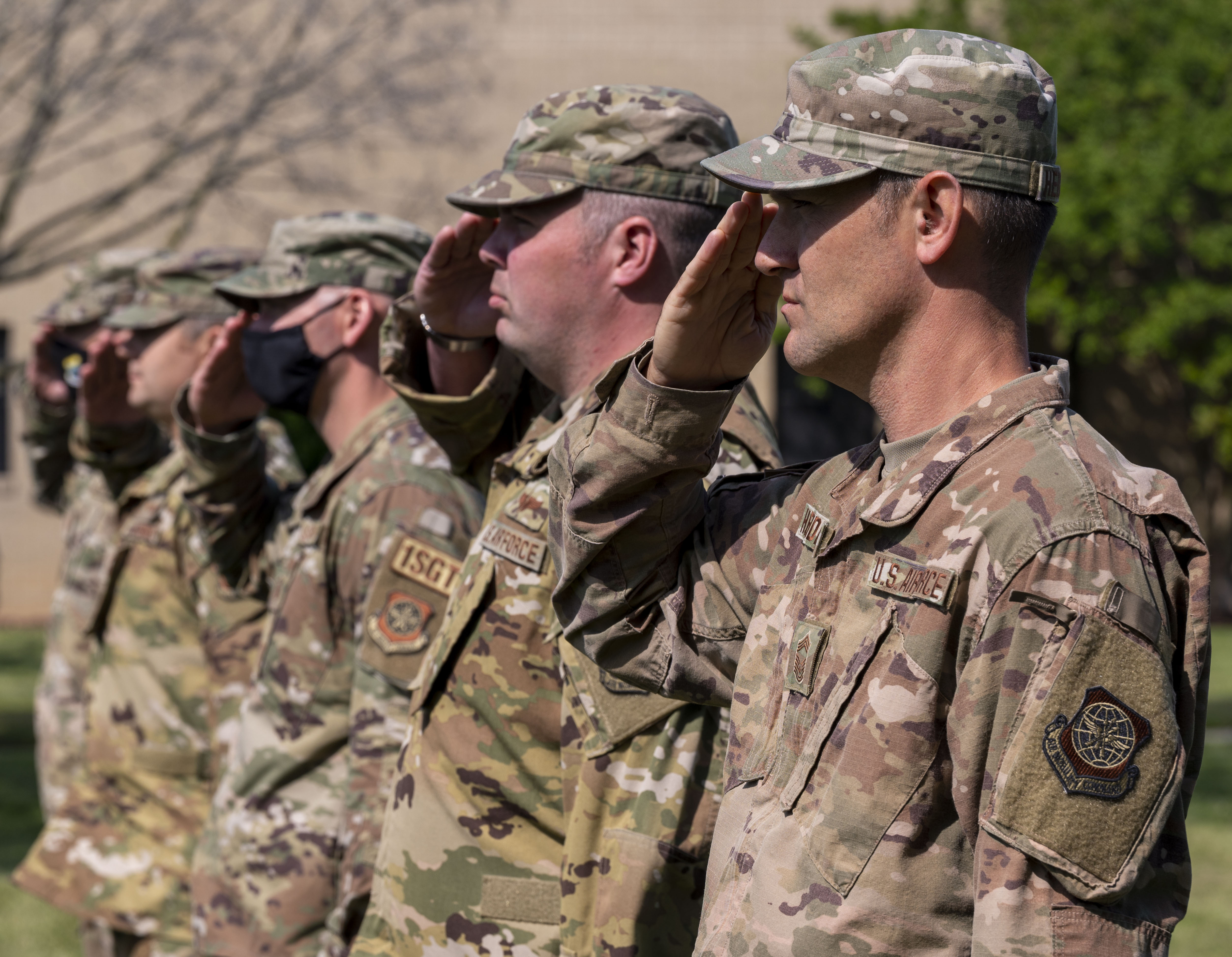 Dover AFB Chief’s Group and First Sgts. Council hold retreat ceremony