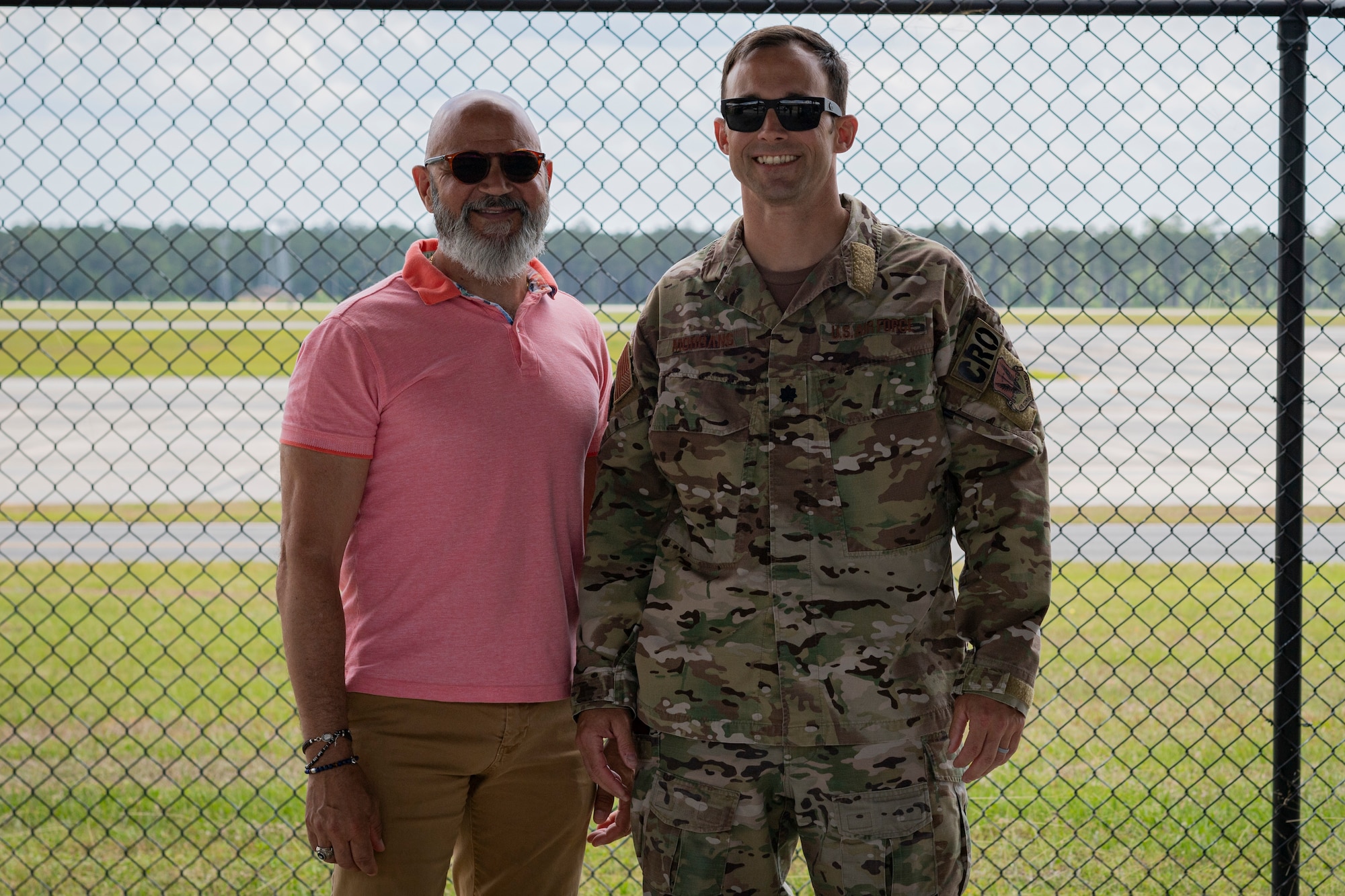 Photo of the 38th RQS' first commander and current commander