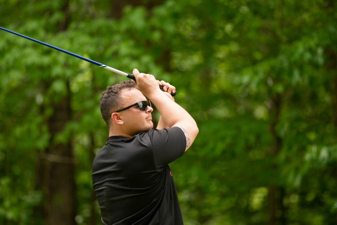 U.S. Marine Corps Golf during the 2021 Marine Corps Trials.