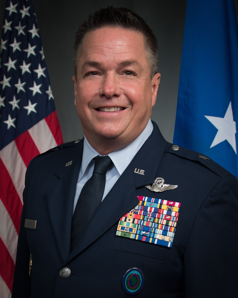 This is the official portrait of Brig. Gen. Christopher F. Yancy.