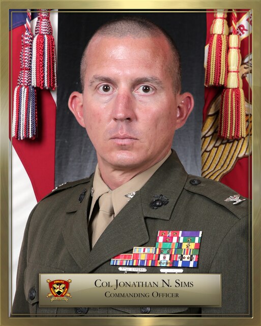 Colonel Jonathan N. Sims > 3rd Marine Division > Leaders