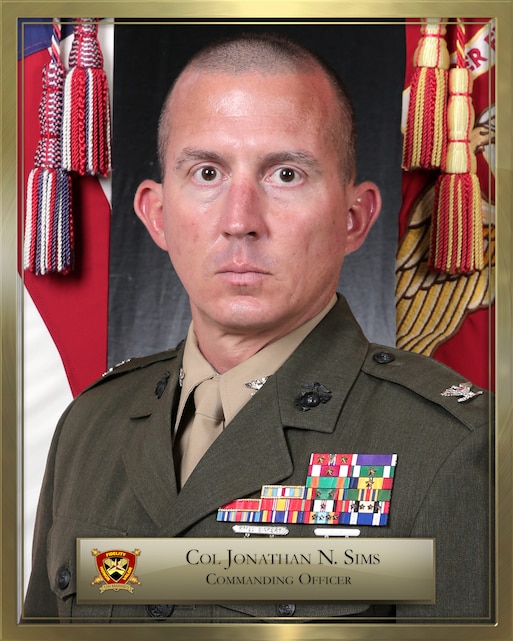 Colonel Jonathan N. Sims > 3rd Marine Division > Leaders