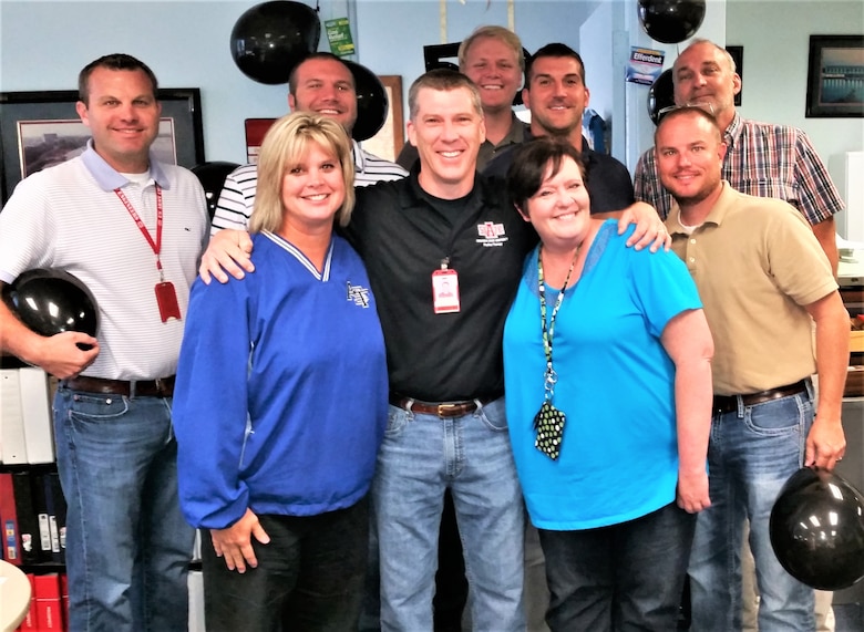 IN THE PHOTO, Darian Chasteen and others bowling. Chasteen, a Memphis District employee, recently lost a hard-fought battle to cancer. Though physically gone, his legacy and spirit will live on forever through the stories and memories shared by his friends and family.