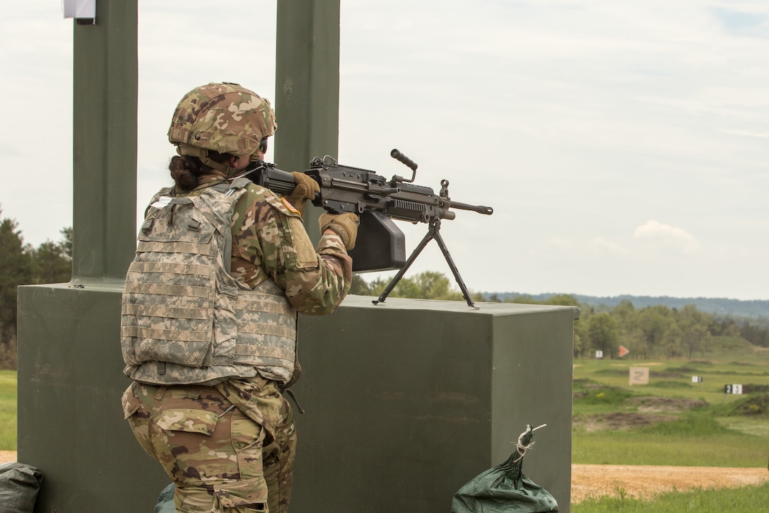 2021 U.S. Army Reserve Best Warrior Competition – M240/M249/M2 Machine Guns Event