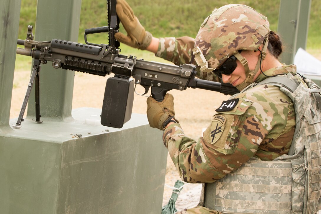 2021 U.S. Army Reserve Best Warrior Competition – M240/M249/M2 Machine Guns Event
