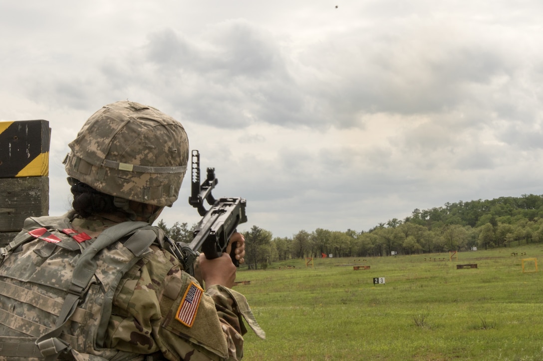 2021 U.S. Army Reserve Best Warrior Competition – M240/M249/M2 Machine Guns Event