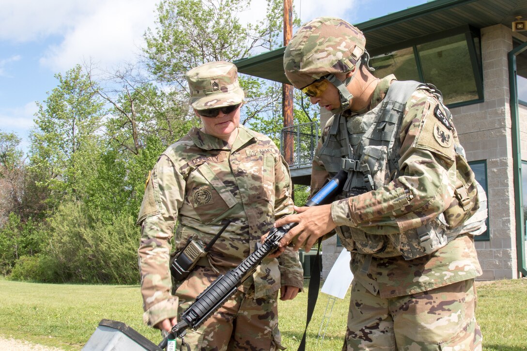 2021 U.S. Army Reserve Best Warrior Competition – "Three Guns" Event
