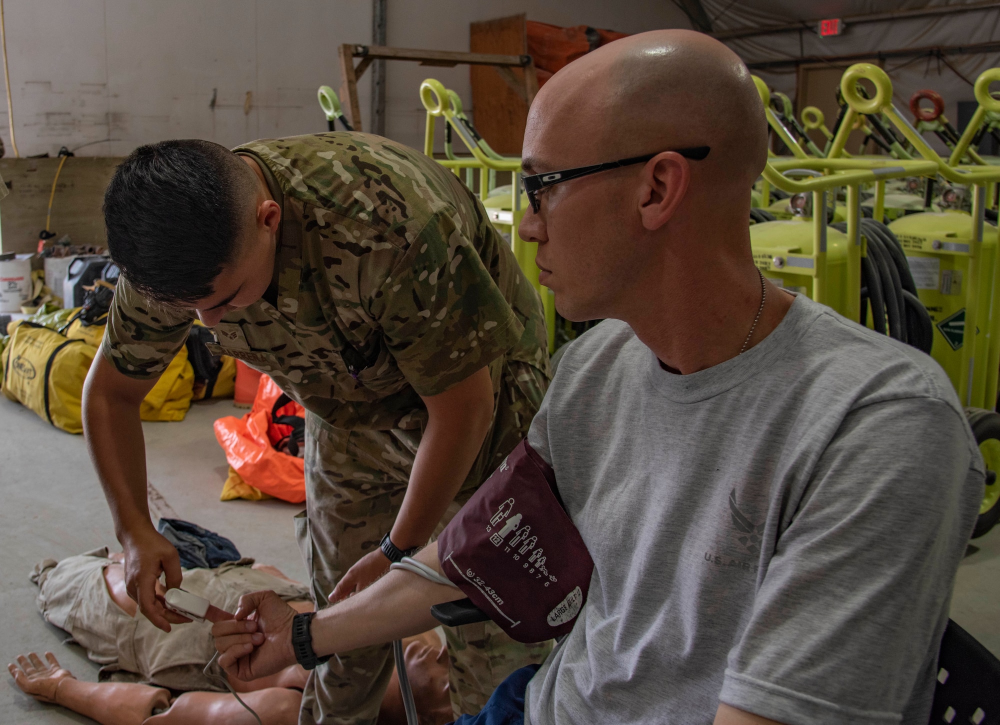 AUAB participates in hazardous material exercise