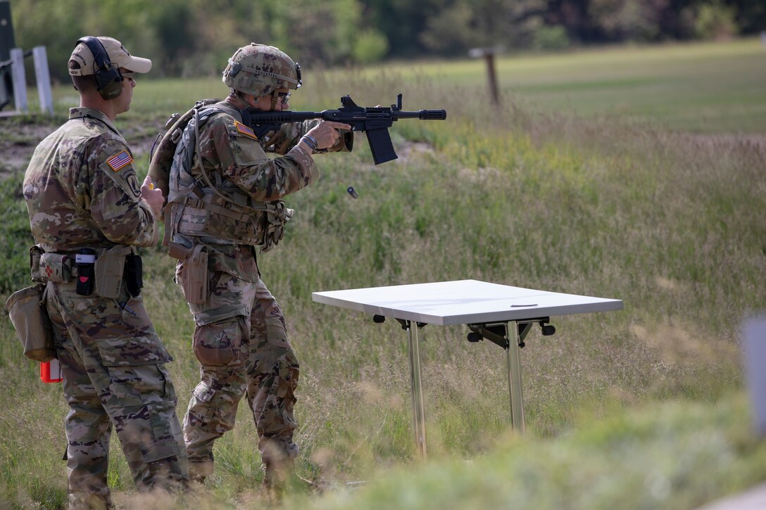 2021 U.S. Army Reserve Best Warrior Competition - 3 Gun Lane