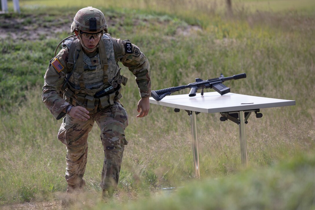 2021 U.S. Army Reserve Best Warrior Competition - 3 Gun Lane