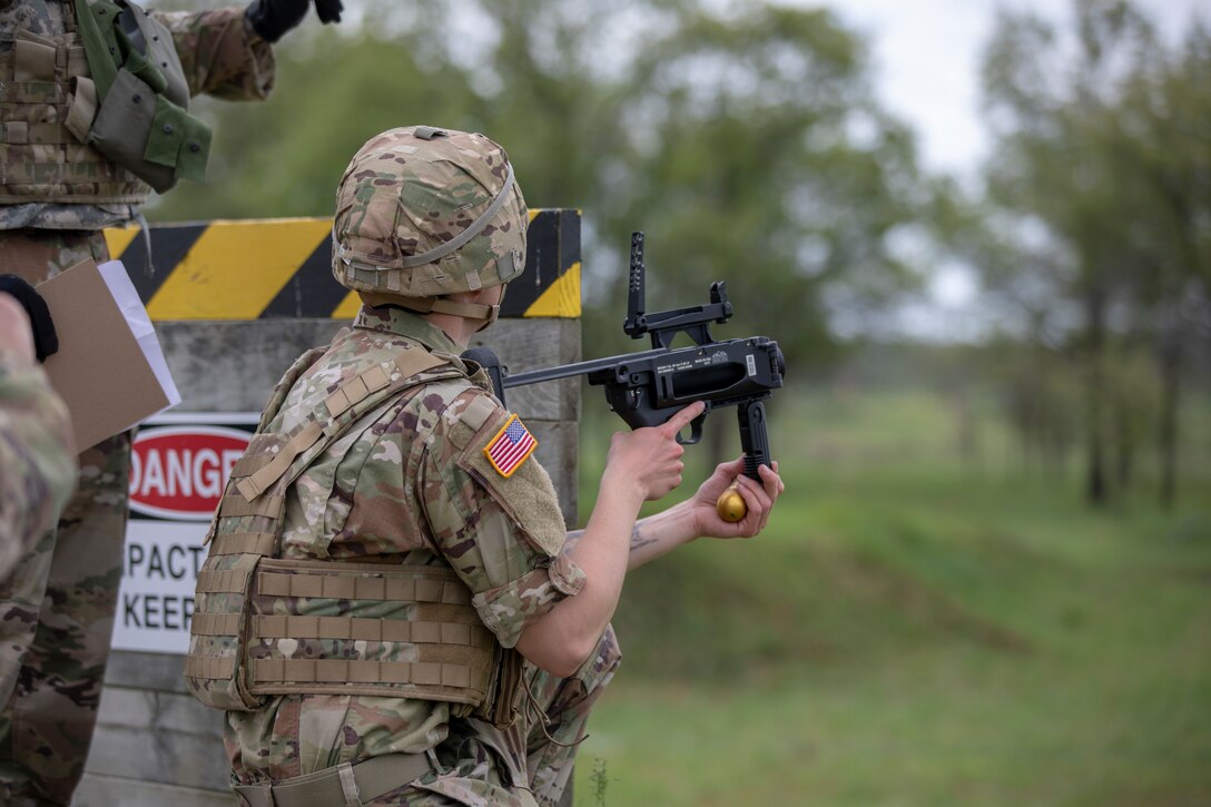 2021 U.S. Army Reserve Best Warrior Competition - Grenade Launcher
