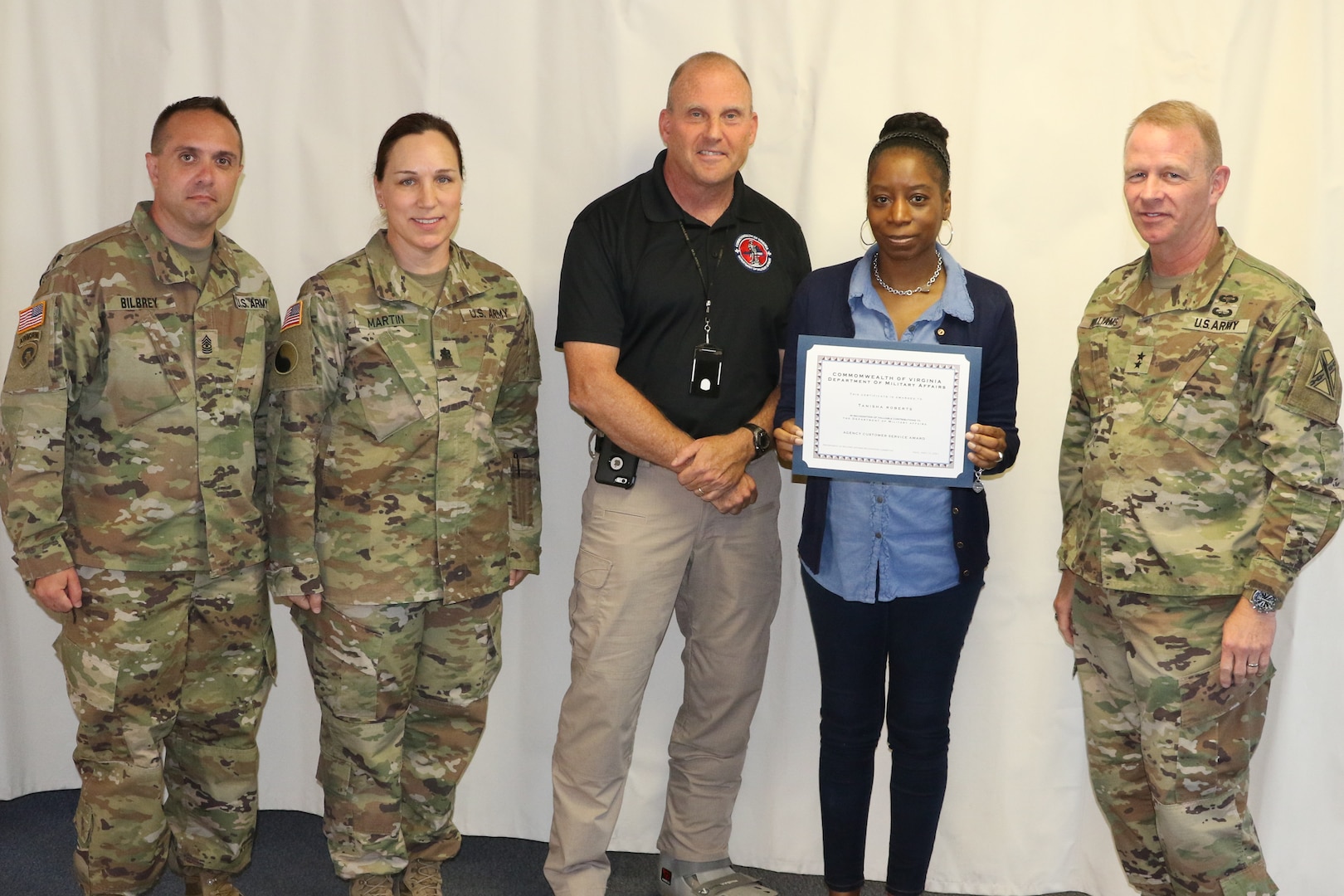 DMA employees recognized for outstanding job performance