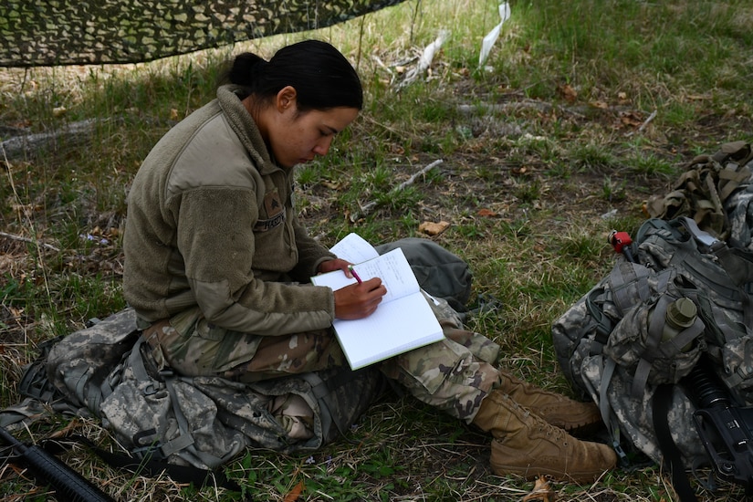 Soldiers test for Expert Field Medical Badge at Fort McCoy