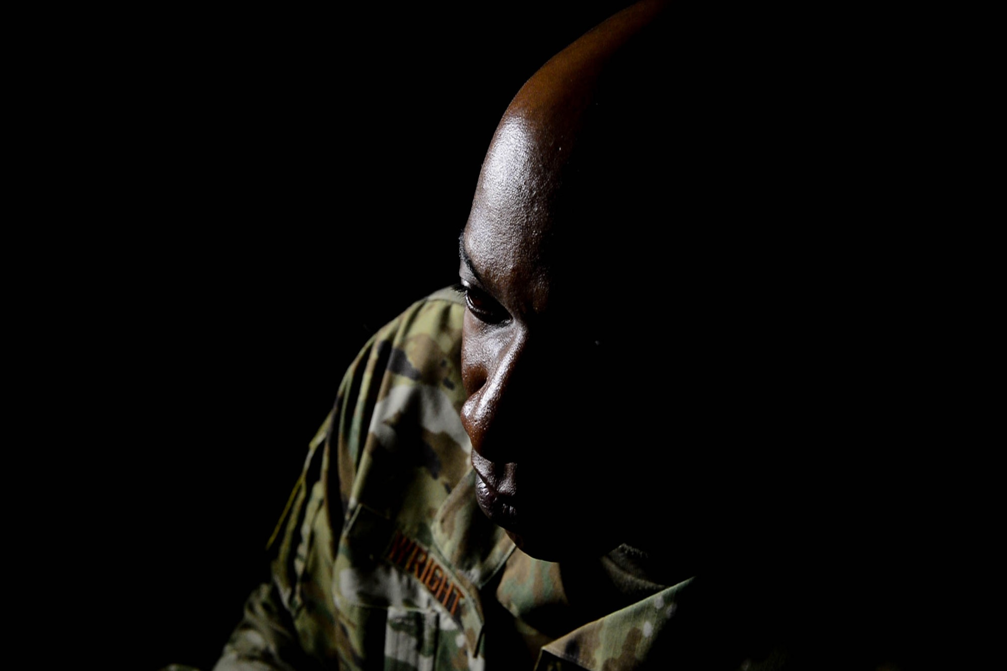 Chief Master Sgt. of the Air Force Kaleth O. Wright poses for a photo at Joint Base Andrews, Maryland, May 7, 2019. (U.S. Air Force photo by Staff Sgt. Rusty Frank)