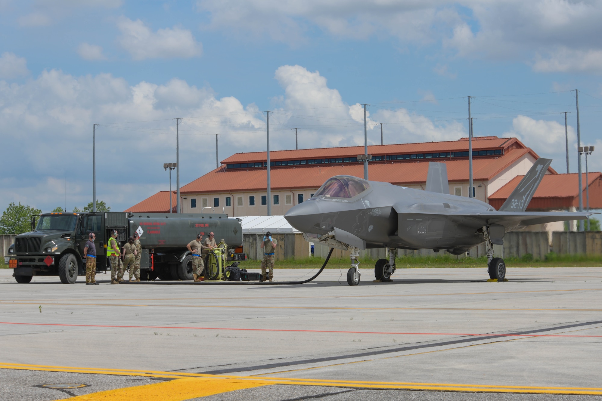 For the first time ever, two F-35s landed at Aviano in support of AK21 May 20, 2021.