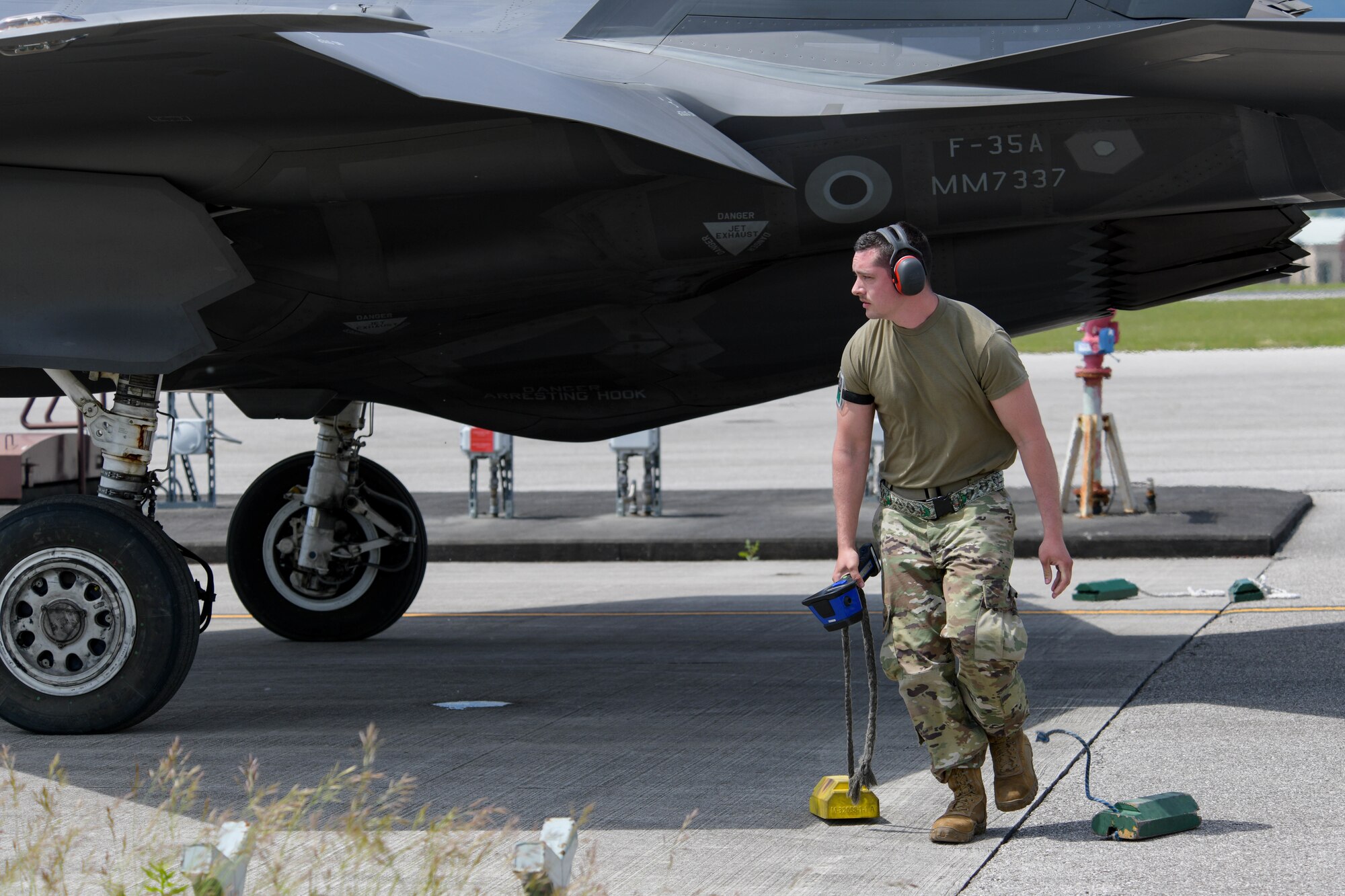 For the first time ever, two F-35s landed at Aviano in support of AK21 May 20, 2021.
