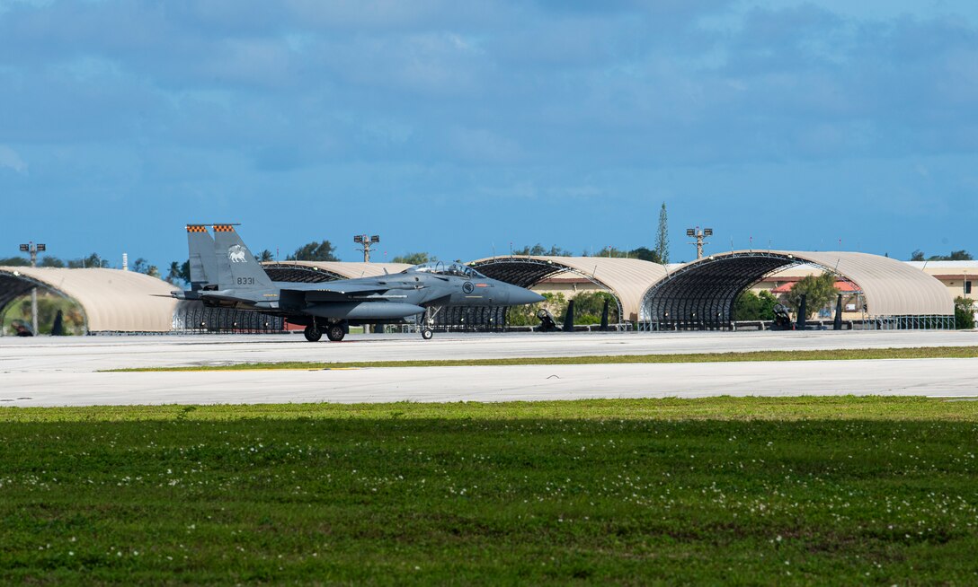RSAF arrives on Andersen Air Force Base