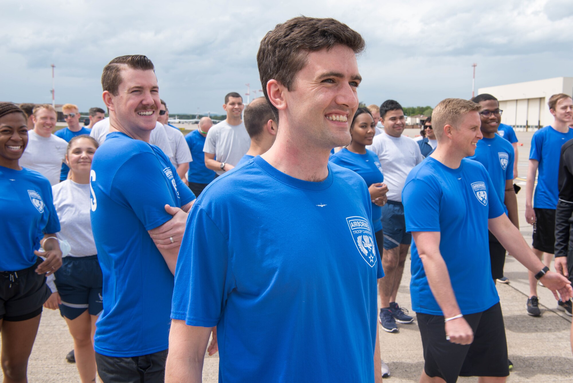 Airmen Prepare to run on flight line