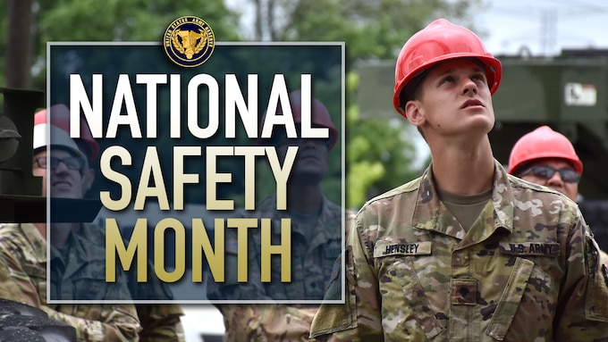 Sponsored annually in June by the National Safety Council, the Army Reserve observes National Safety Month with a focus on reducing injuries, illness, death and equipment damage while on duty, off duty, driving on our nation’s roads and highways, or in the comfort of our barracks, homes and communities. For Soldiers or Army Civilians, the summer months pose numerous hazards because of summer and holiday leave, permanent changes of station moves and more time spent in off duty travel. The 2022 National Safety Month campaign will focus on summer, the Army’s deadliest time of year for mishaps.