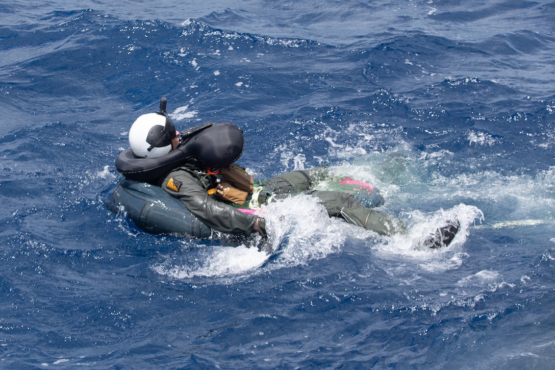 2nd Marine Aircraft Wing (MAW) does not possess organic search and rescue resources. In the event that an aircraft belonging to the USMC goes down in the ocean, 2nd MAW would coordinate search and rescue efforts through the USCG. (U.S. Marine Corps photo by Lance Cpl. Elias E. Pimentel III)