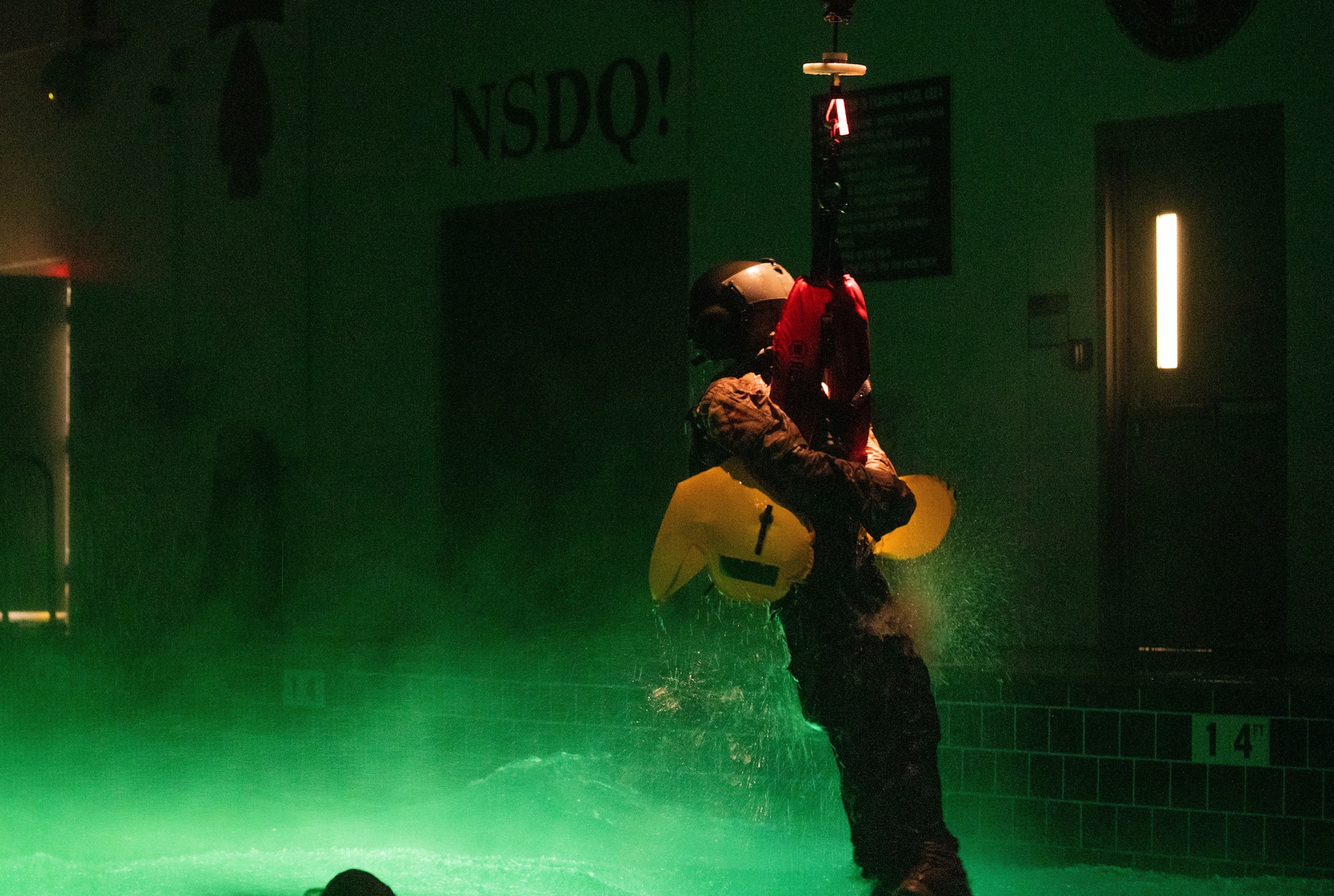 UK ROTC Dunker Training