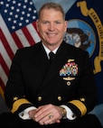 Official photo of Rear Adm. Richard Brophy