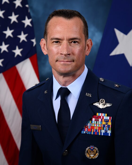 This is the official portrait of Brig. Gen. Paul D. Moga.