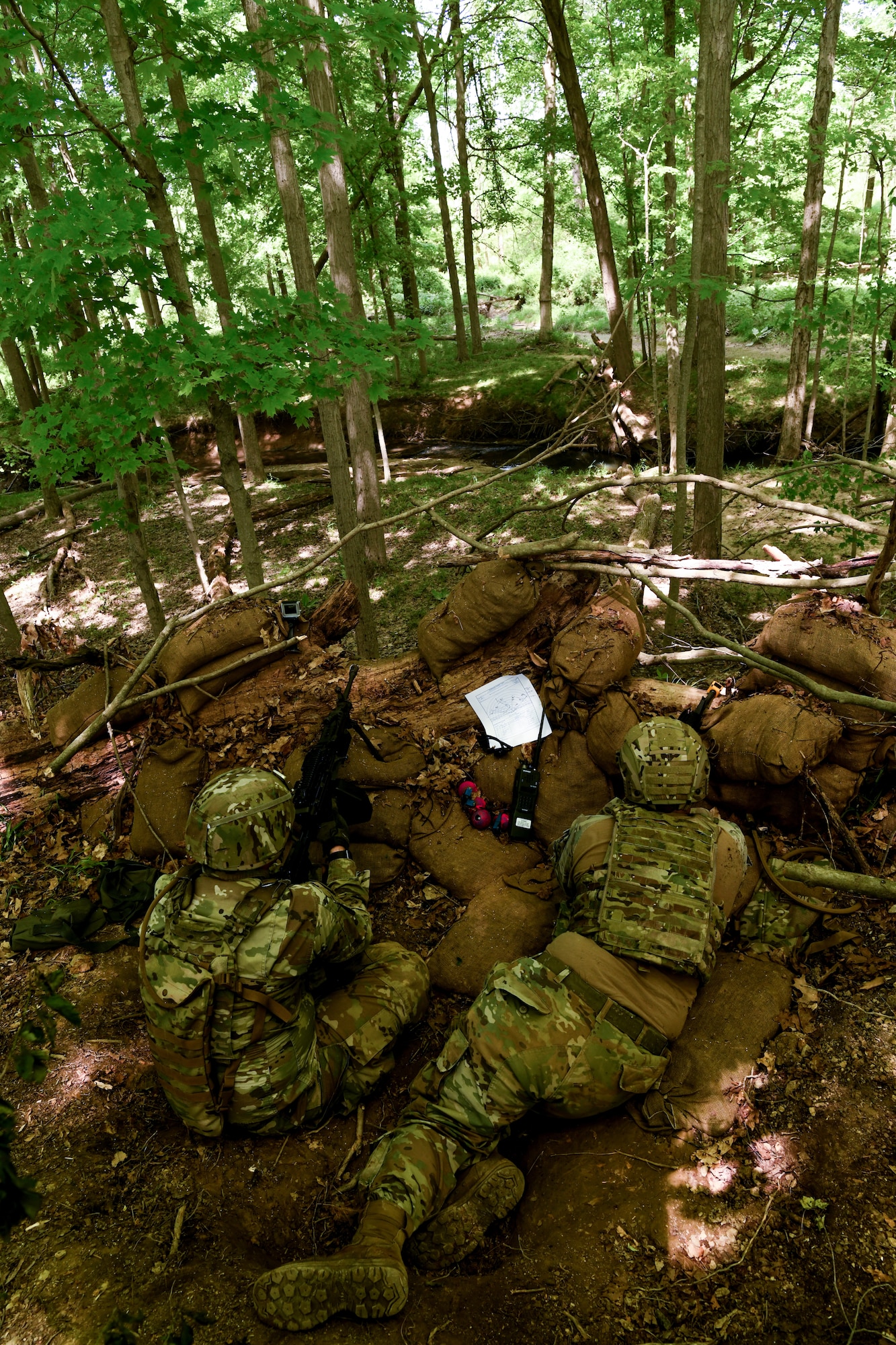 The beta Integrated Defense Leadership Course was held May 10–24, at Youngstown Air Reserve Station and Camp James A. Garfield, Ohio, to provide Defenders hands-on combat readiness training.