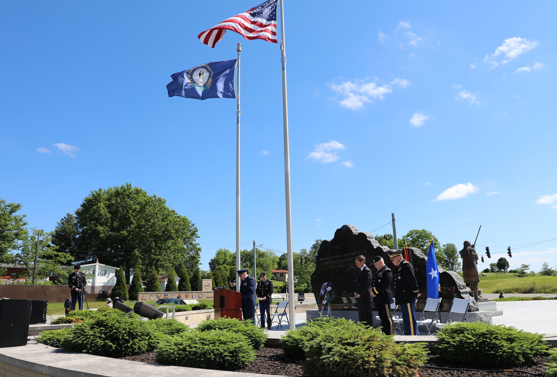Governor Beshear, Kentucky National Guard remember the fallen