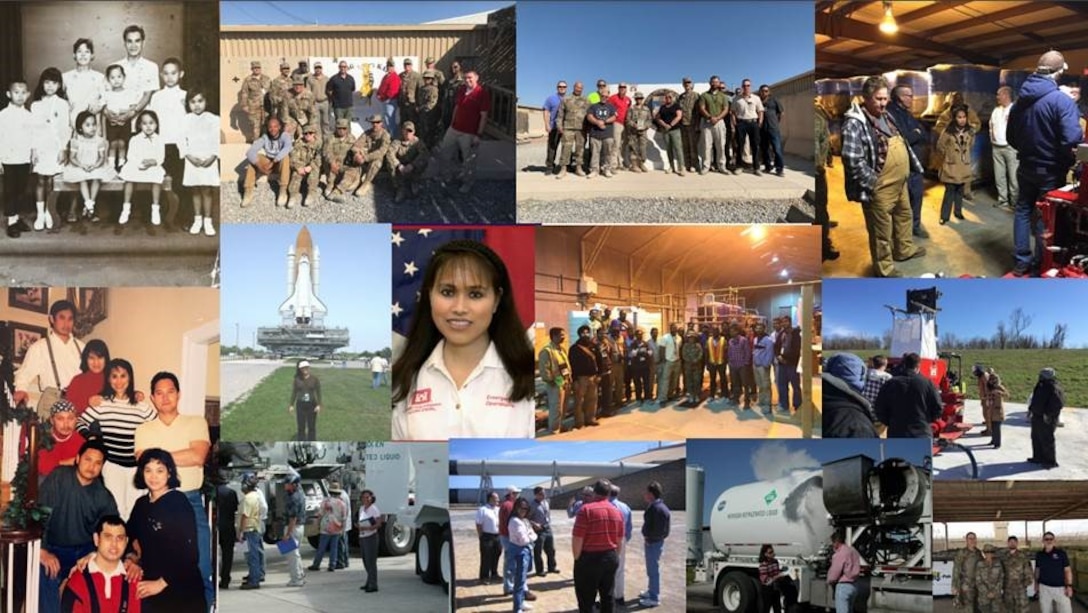 IN THE PHOTOS, a collage representing Divina LeClair's life. She is Filipino and a U.S. Army Corps of Engineers employee. She currently works for the Memphis District as the district environmental compliance coordinator and has been with the district since 2016. She is a proud Filipino, with Ilonggo being her native language. Ilonggo is one of 99 dialects in the Philippines. She is proud to be both American and Filipino, and says she loves America, its culture, and the people. She also says Filipinos are resilient, respectful, and helpful people, unlike what many may think of them, which is that they are oftentimes late, spend a lot of money, and are poor. The Memphis District is grateful for Divina and thanks her for her service, as well as for sharing her culture with the district, not just today or this Asian American Island Pacific Heritage month, but every day and every month. You are a true gem, and we treasure you daily. Thank you, ma'am!