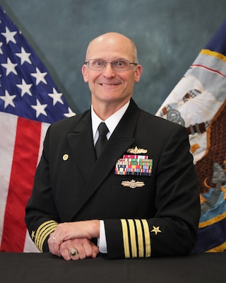 Official portrait of Capt. Philip E. Malone