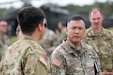 11th ECAB Soldiers meet First Army commanding general