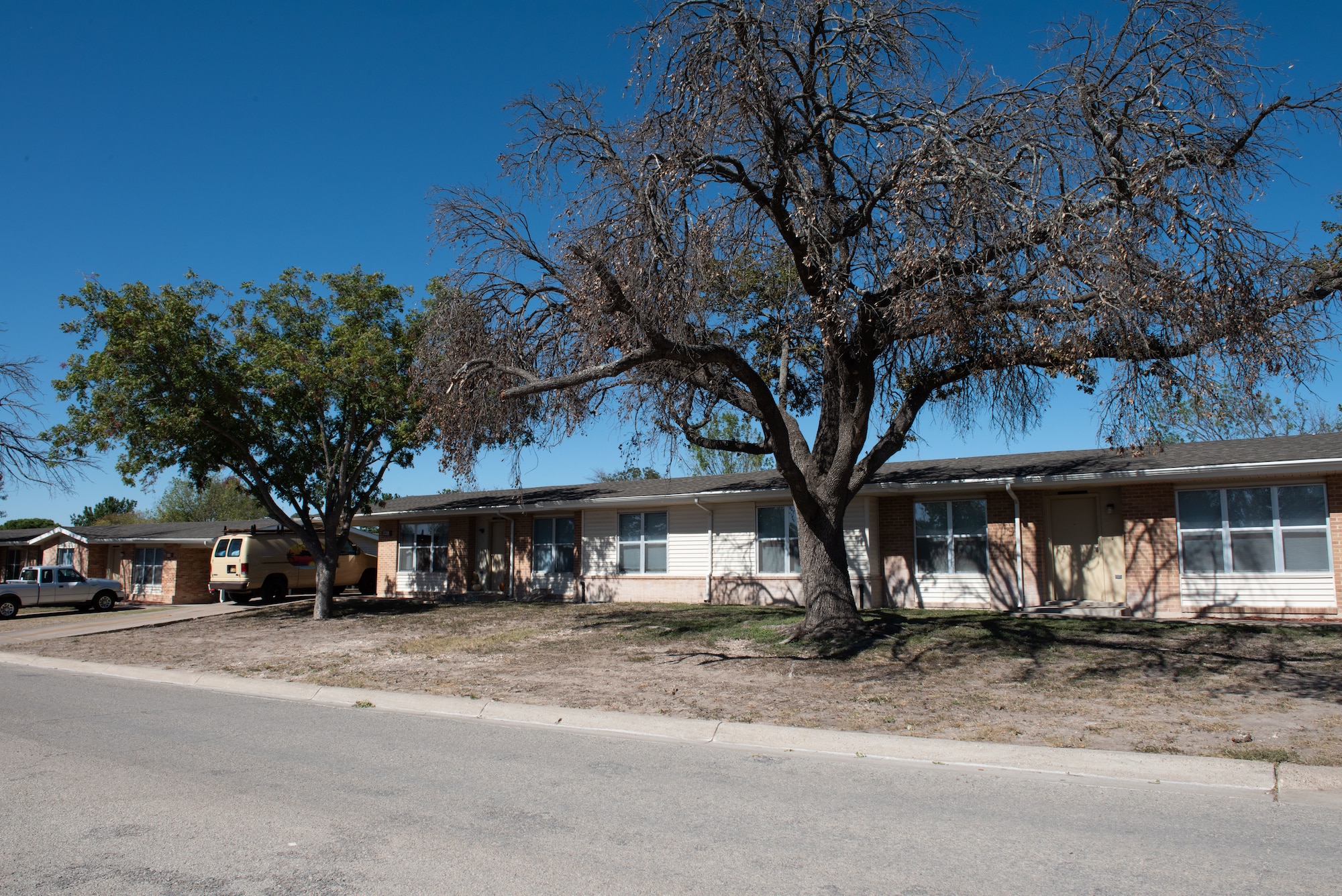 U.S. Air Force on base housing at Laughlin Air Force Base, Texas, Oct. 29, 2021. (U.S. Force photo by Airman Kailee Reynolds)