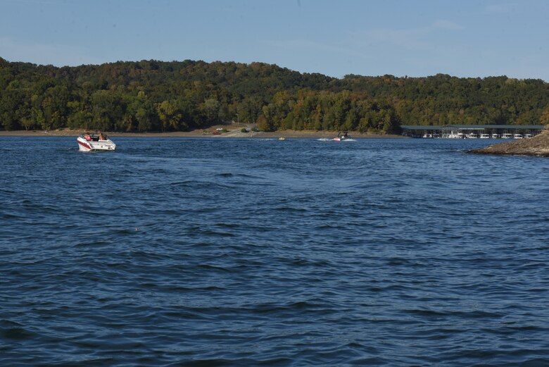 The U.S. Army Corps of Engineers announced today that it will waive day use fees at its more than 2,850 USACE-operated recreation areas nationwide in observance of Veterans Day, Nov. 11, 2021. This includes areas the Nashville District operates within the Cumberland River Basin. This shows recreation on Dale Hollow Lake in Burkesville, Kentucky.(USACE Photo by Lee Roberts)