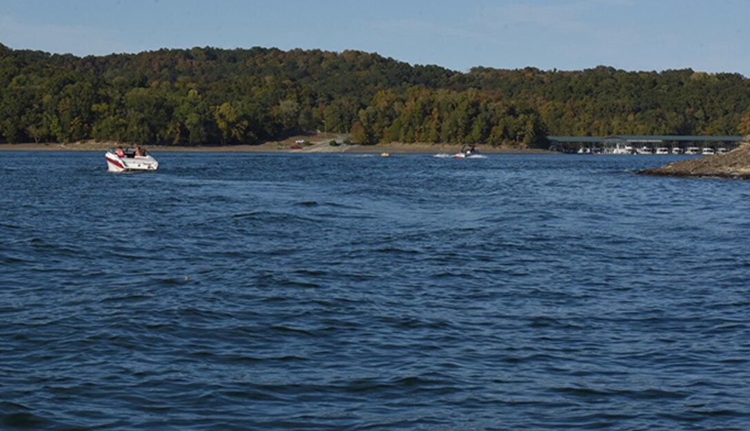 The U.S. Army Corps of Engineers announced today that it will waive day use fees at its more than 2,850 USACE-operated recreation areas nationwide in observance of Veterans Day, Nov. 11, 2021. This includes areas the Nashville District operates within the Cumberland River Basin. This shows recreation on Dale Hollow Lake in Burkesville, Kentucky.(USACE Photo by Lee Roberts)